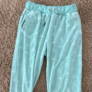 Juicy Couture x Kappa Mint Green Jogger Sweatpants